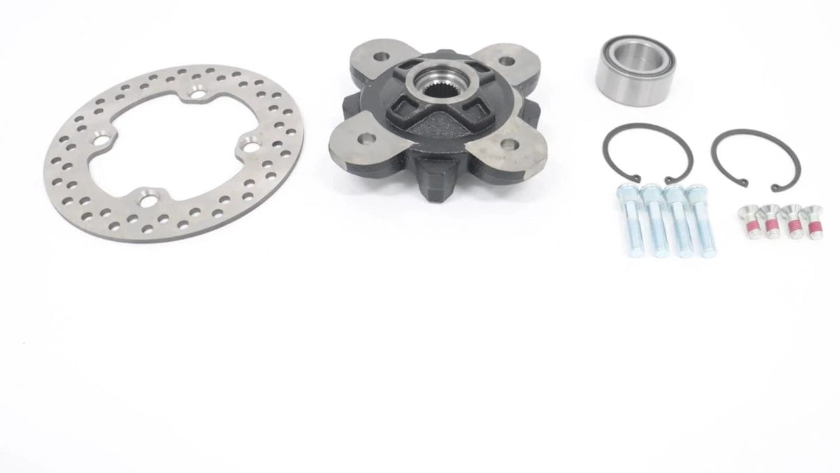 Front Wheel Hub Bearing Studs Brake Rotor for Polaris Ranger 570 900 1000 (2013–2019)