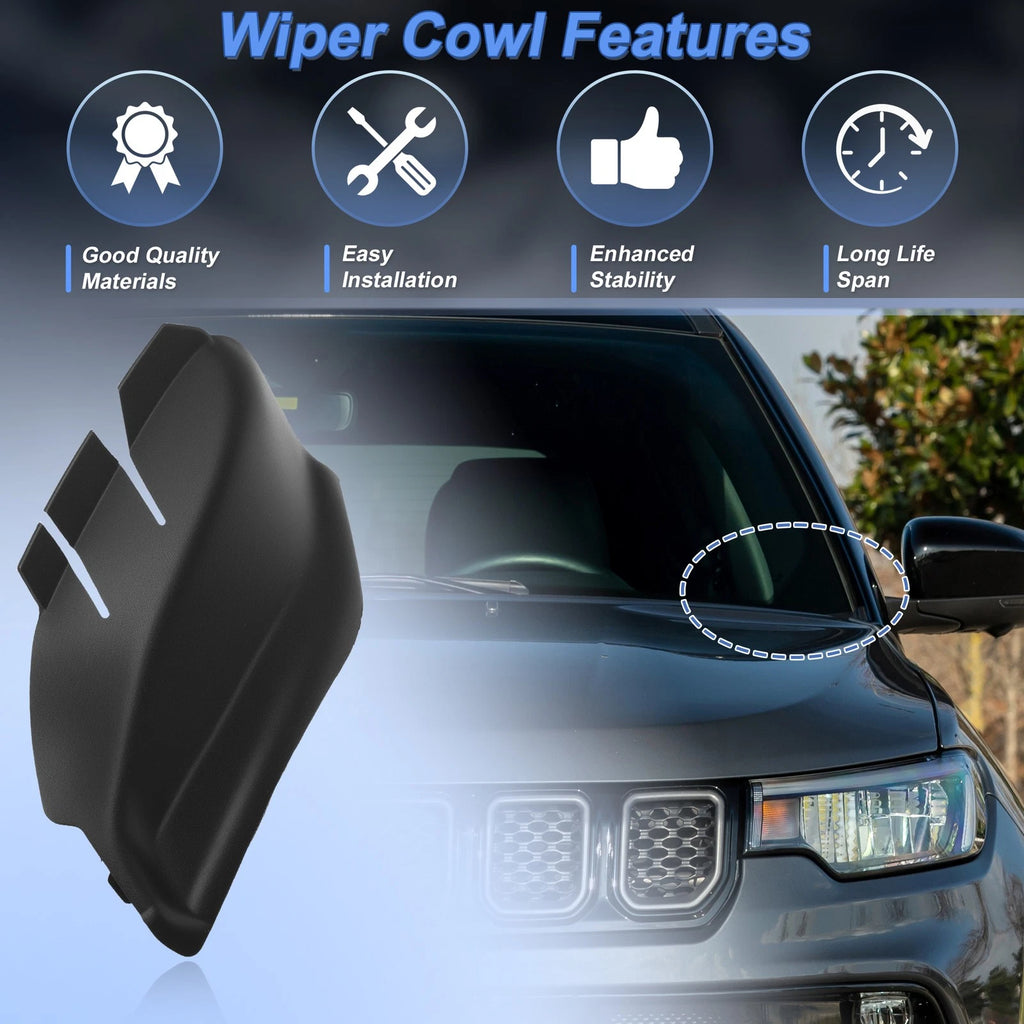 Windshield Cowl Replacement for Jeep Compass (2017–2023) 7AA47RXFAA/5UT 13RXFAB