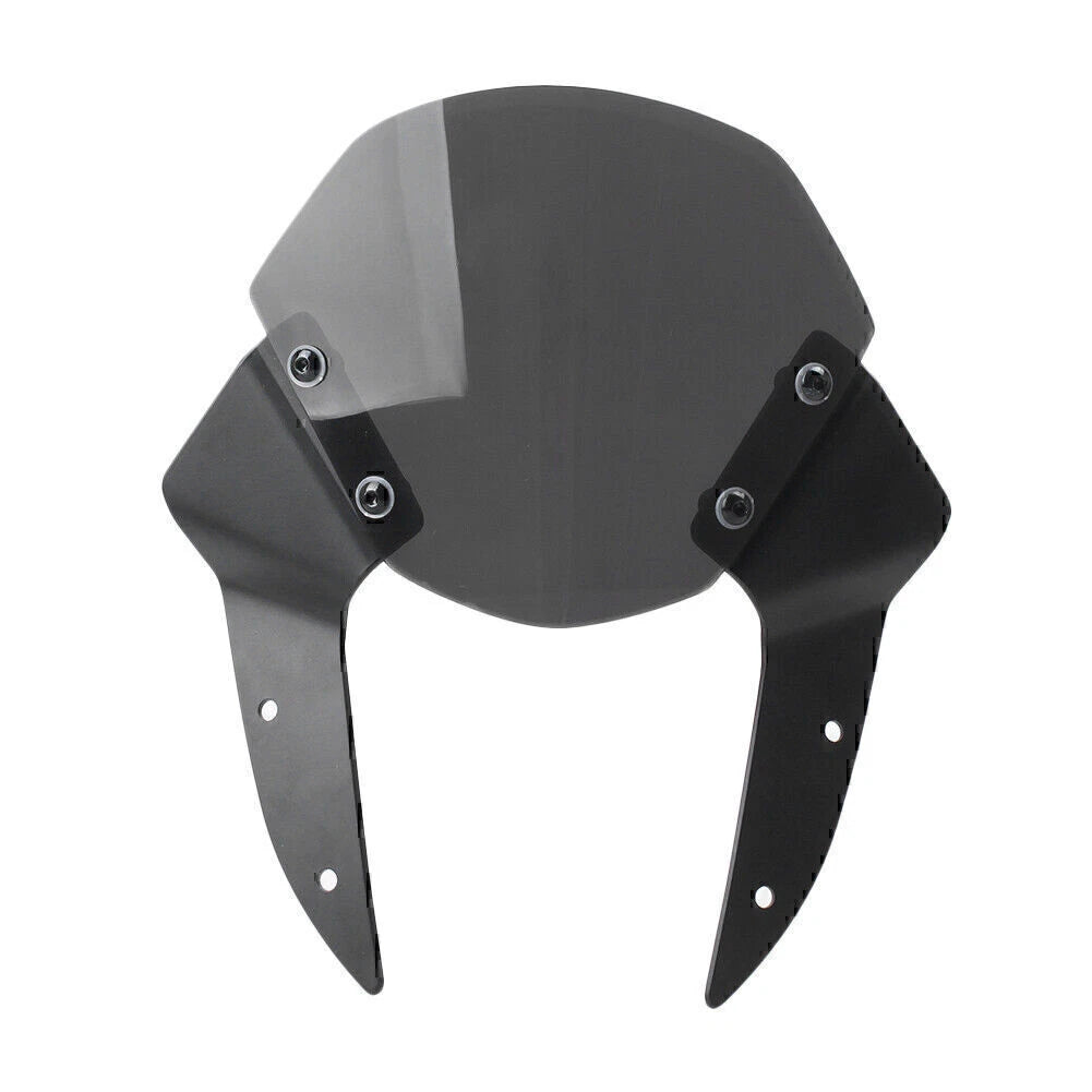 Front Windshield Deflector Black for Kawasaki Z 800 (2013–2016)