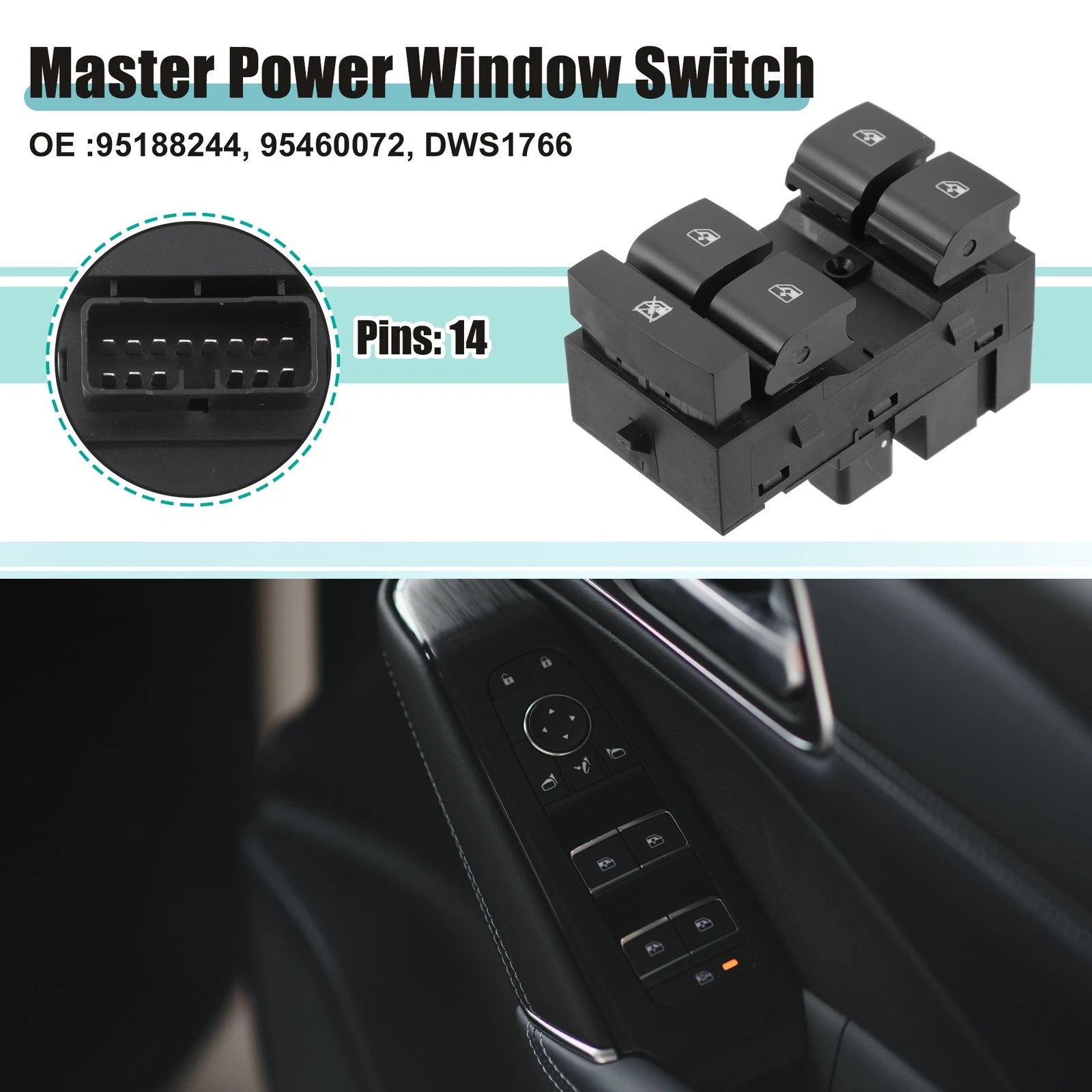 Master Power Window Switch for Chevrolet Sonic (2012–2016)