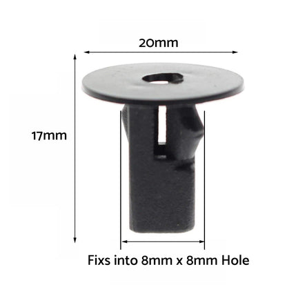 Screw Grommet Trim Clip for Toyota