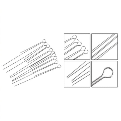 Fishing Spinner Wire Bait Accessories with Slight Bend