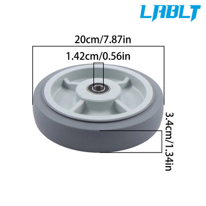 8" Heavy Duty Replacement Caster Wheel for (900 lbs)