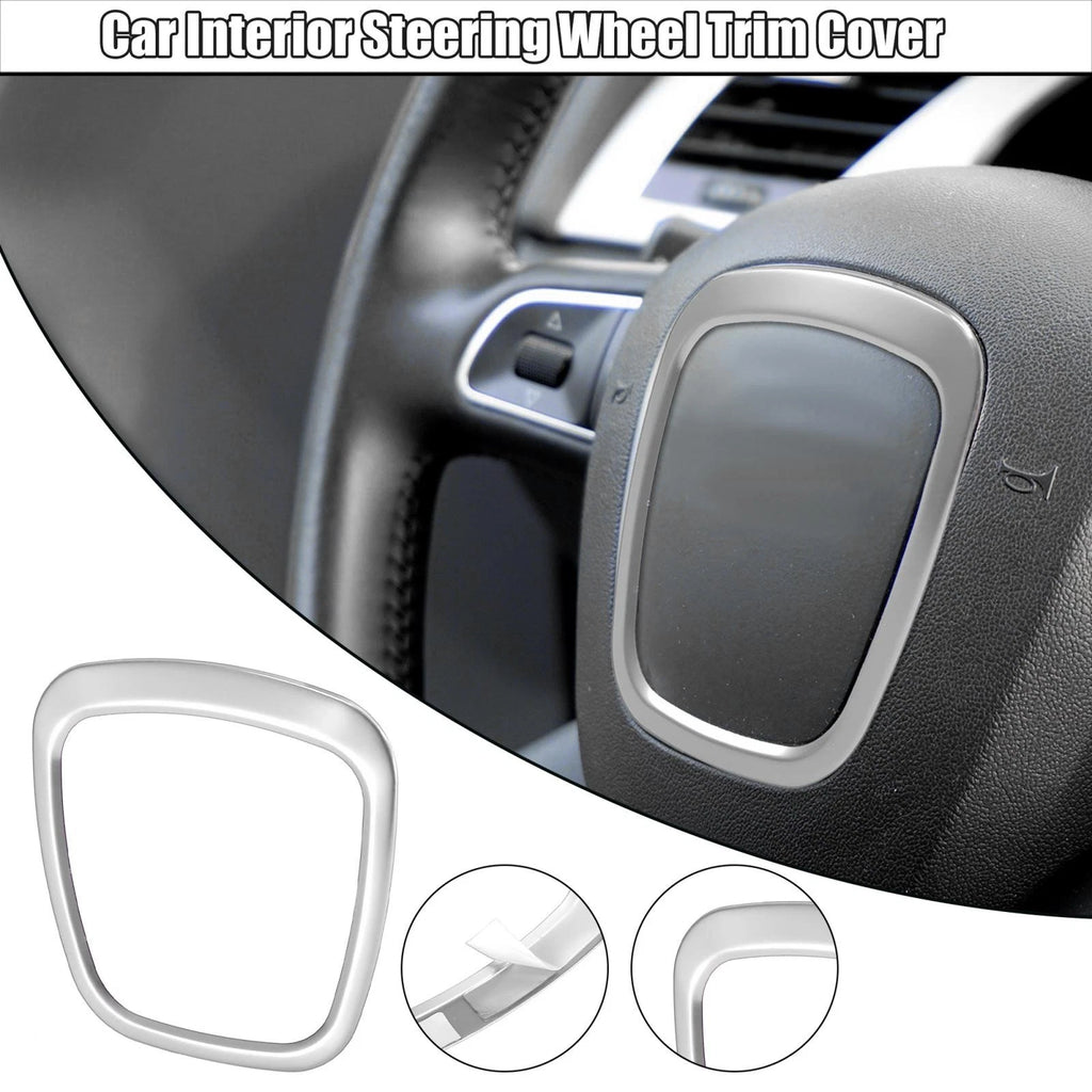 Steering Wheel Trim Cover Interior Decoration for Audi A3 (2006–2014)
