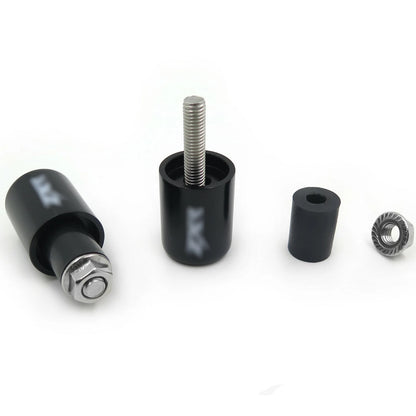 Bar Ends for Kawasaki Ninja ZX7R (1996–2003) & ZRX1100 (1999–2000) - Rubber Black