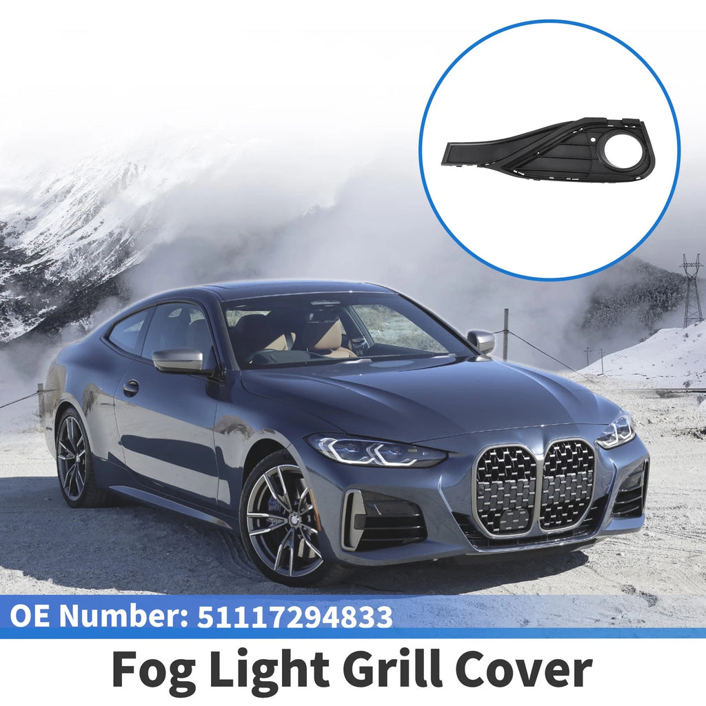 Front Left Fog Light Grill Replacement for BMW 4 Series (2013–2016)