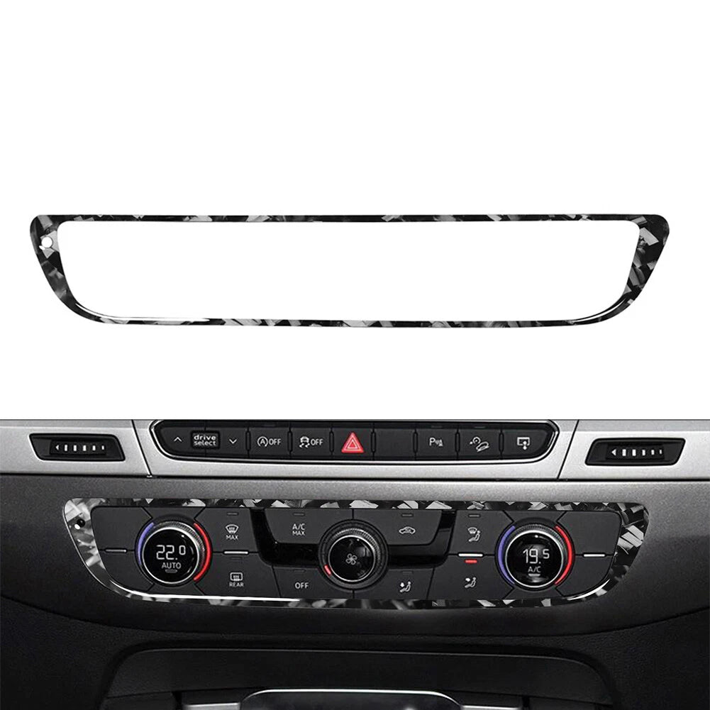 AC switch control button panel frame cover trim for Audi Q7 SQ7 (2016–2019)