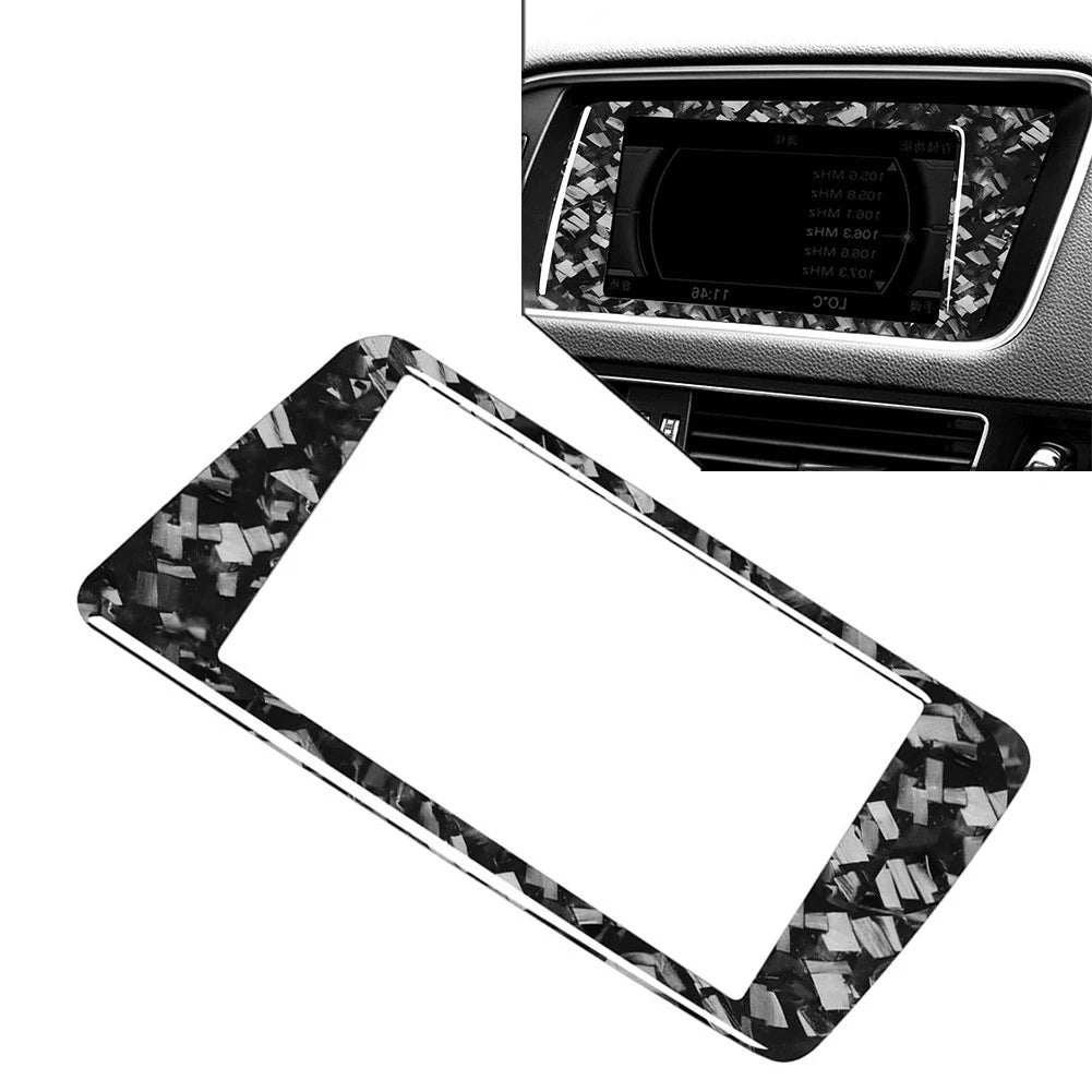 GPS Navigation Screen Panel Frame Cover Trim for Audi Q5 (2009–2018) RHD