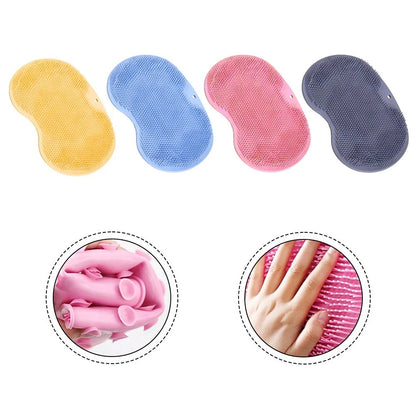 Extended Back Scrubber and Foot Brush for Deep Cleaning and Relaxation
