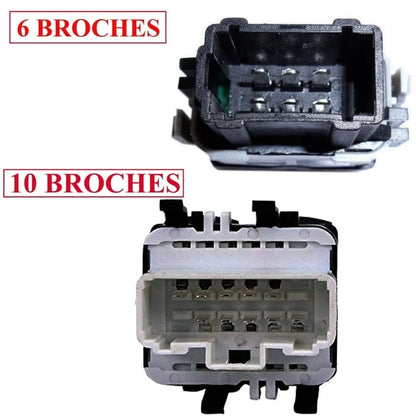 Window Lifter Switch for Clio 3, Twingo 2 (Replacement Part)