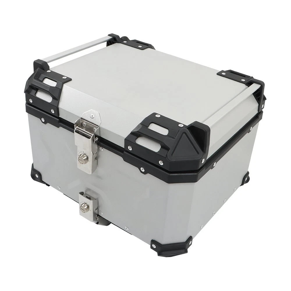 55L Waterproof Motorcycle Top Case Tail Box for Scooter
