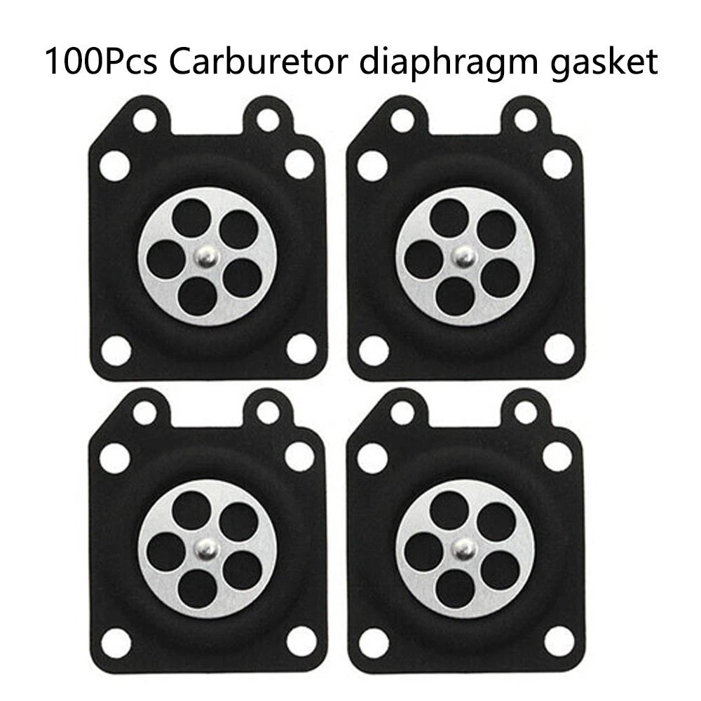 100Pc Carburetor Metering Diaphragm Repair for Walbro 95-526-9 95-526