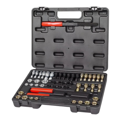 49 pc Thread Repair Tool Set for Automotive Applications