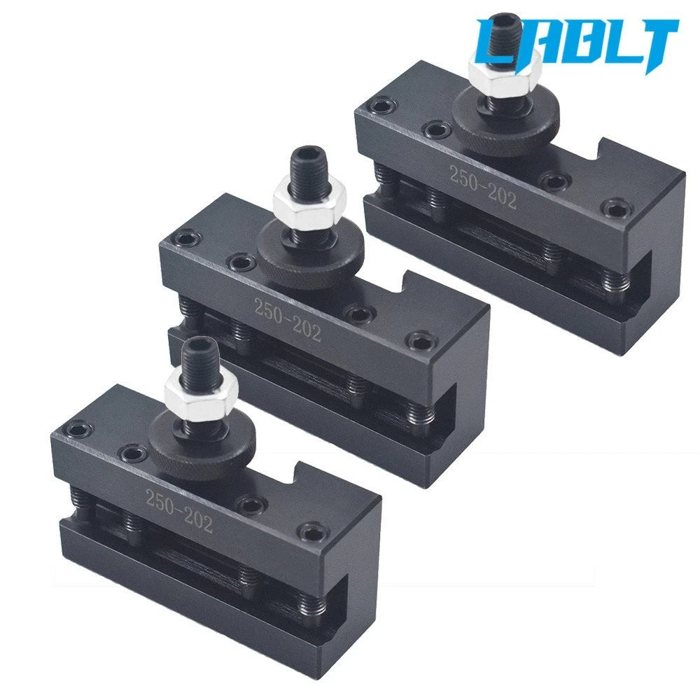 10Pcs Quick Change Turning Facing Boring Tool Post Holder for BXA 250-202
