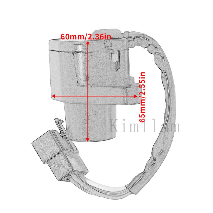 Ignition Key Switch Lock Set for Kawasaki VN400 VN800 (1995–2005)