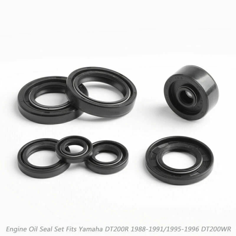 Engine Oil Seal Rebuild Kit for Yamaha DT200R (1988–1991, 1995–1996)
