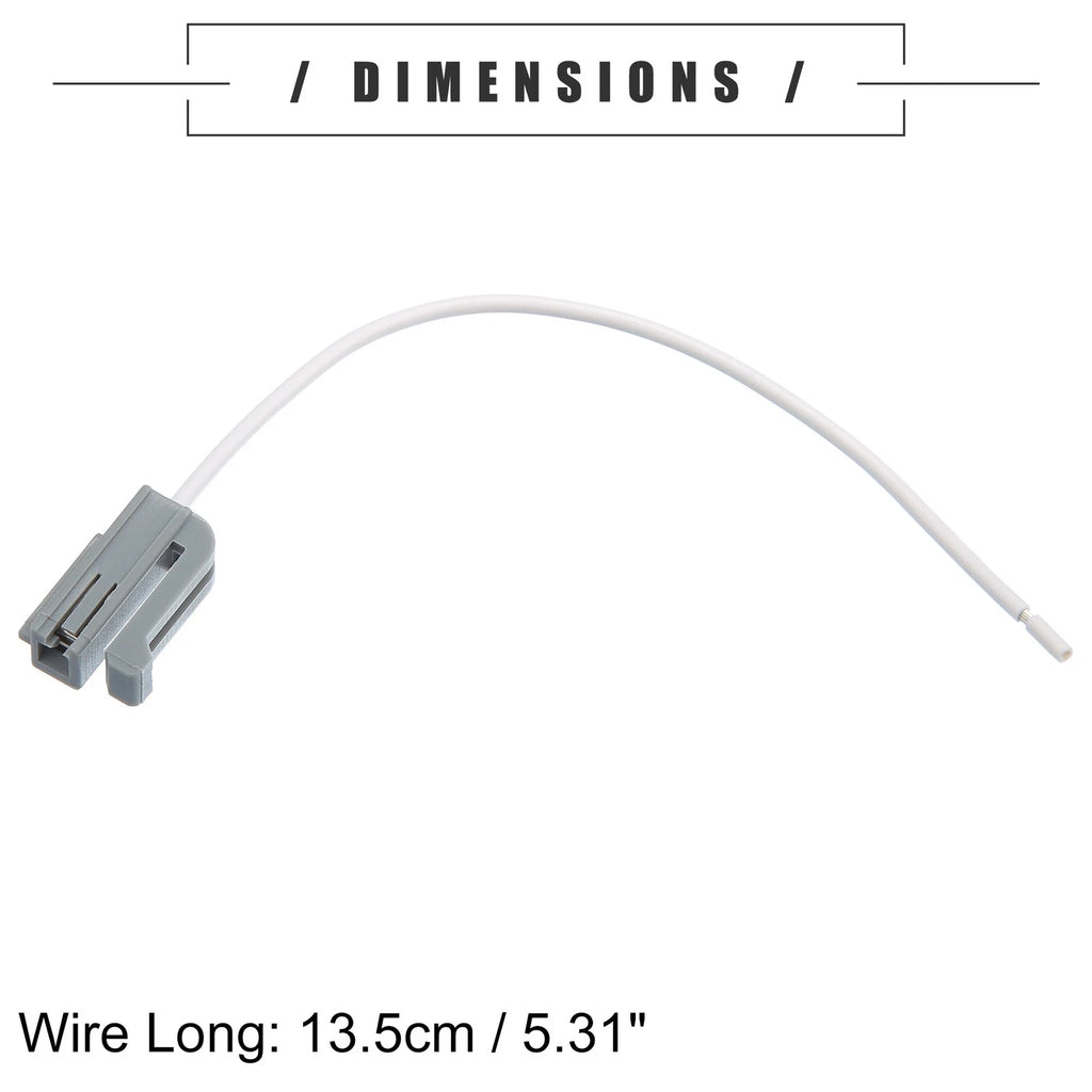 Alternator Pigtail Connector Wiring Harness for Ford Plastic White (1 Set) (1990–2019)