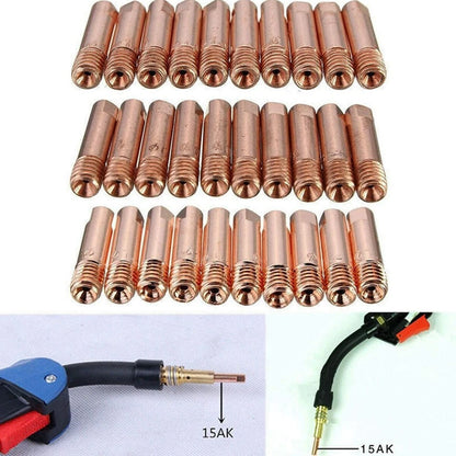 MIG MAG Welding Torch Contact Tip M6 for MB 15AK (0.6/0.8/1.0/1.2mm)