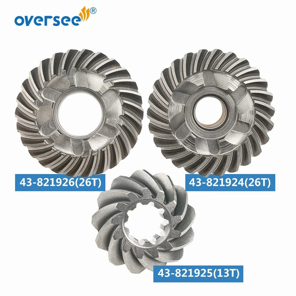 Gear Kit 43-821924 43-821925 43-821926 for Mercury Mercruiser 8-15 HP