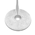 Trim Tab Anode for Marine Applications (Zinc Alloy)
