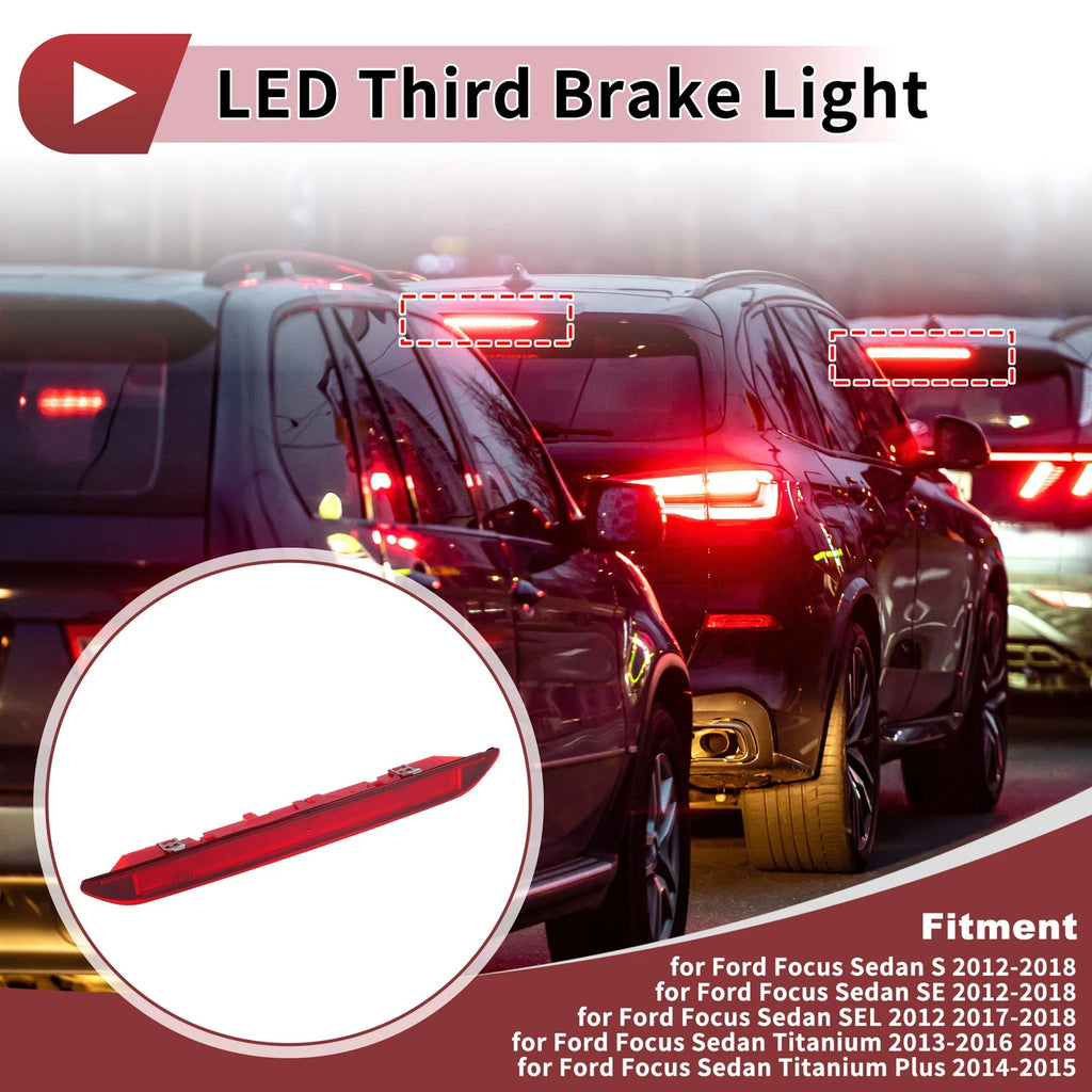 LED Third Brake Light for Ford Focus Sedan (2012–2018) BM5113A601AE