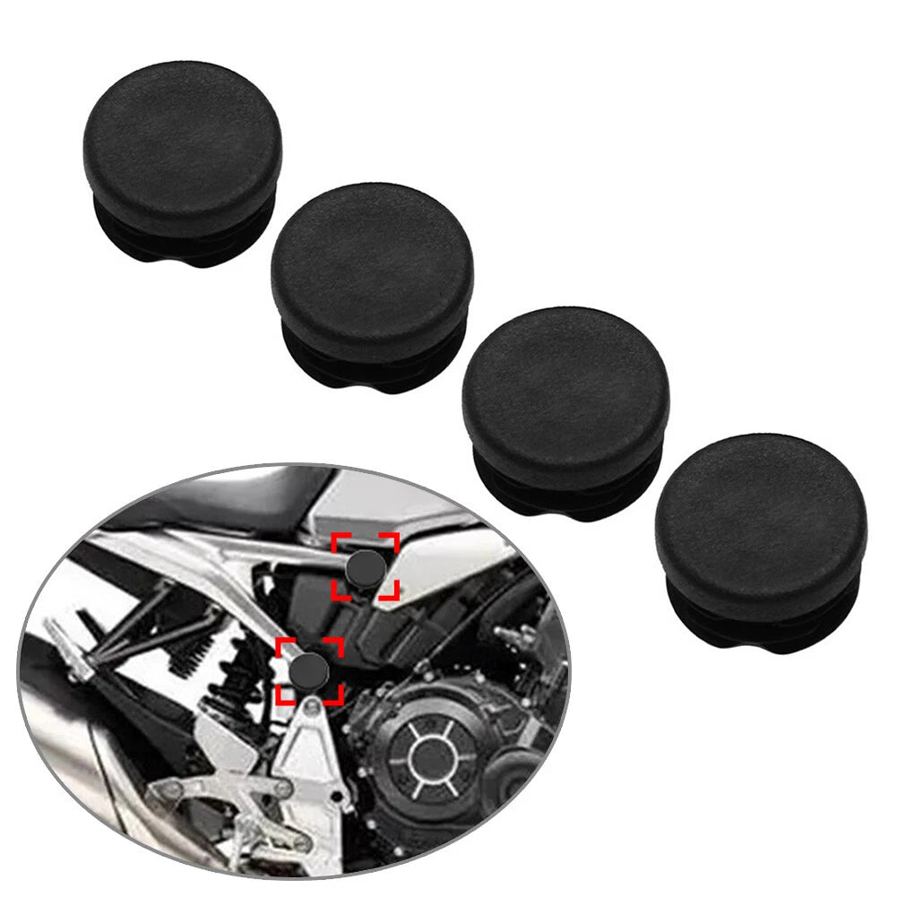 Motor Frame Hole Cover Caps Plug Decorative Set 4PCS For Honda CB1000R 2018-2023