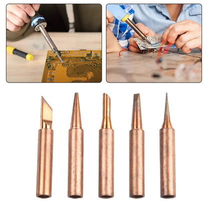 Set of 4 Soldering Iron Tips for DIY Projects
