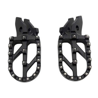 1 Pair Black CNC Aluminum Alloy Footpegs for UltraBee