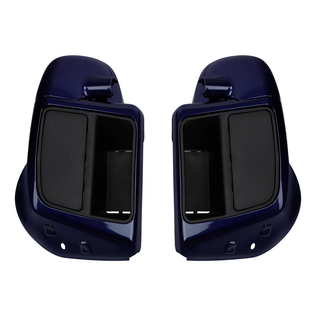 Lower Vented Fairings for Harley Street Glide (2014–2023) Zephyr Blue/Black