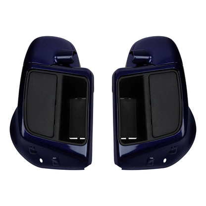 Lower Vented Fairings for Harley Street Glide (2014–2023) Zephyr Blue/Black