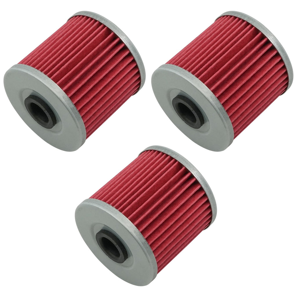 3 Pack Oil Filter Replacement for Kawasaki KLR600 KL600 (1984–1992)