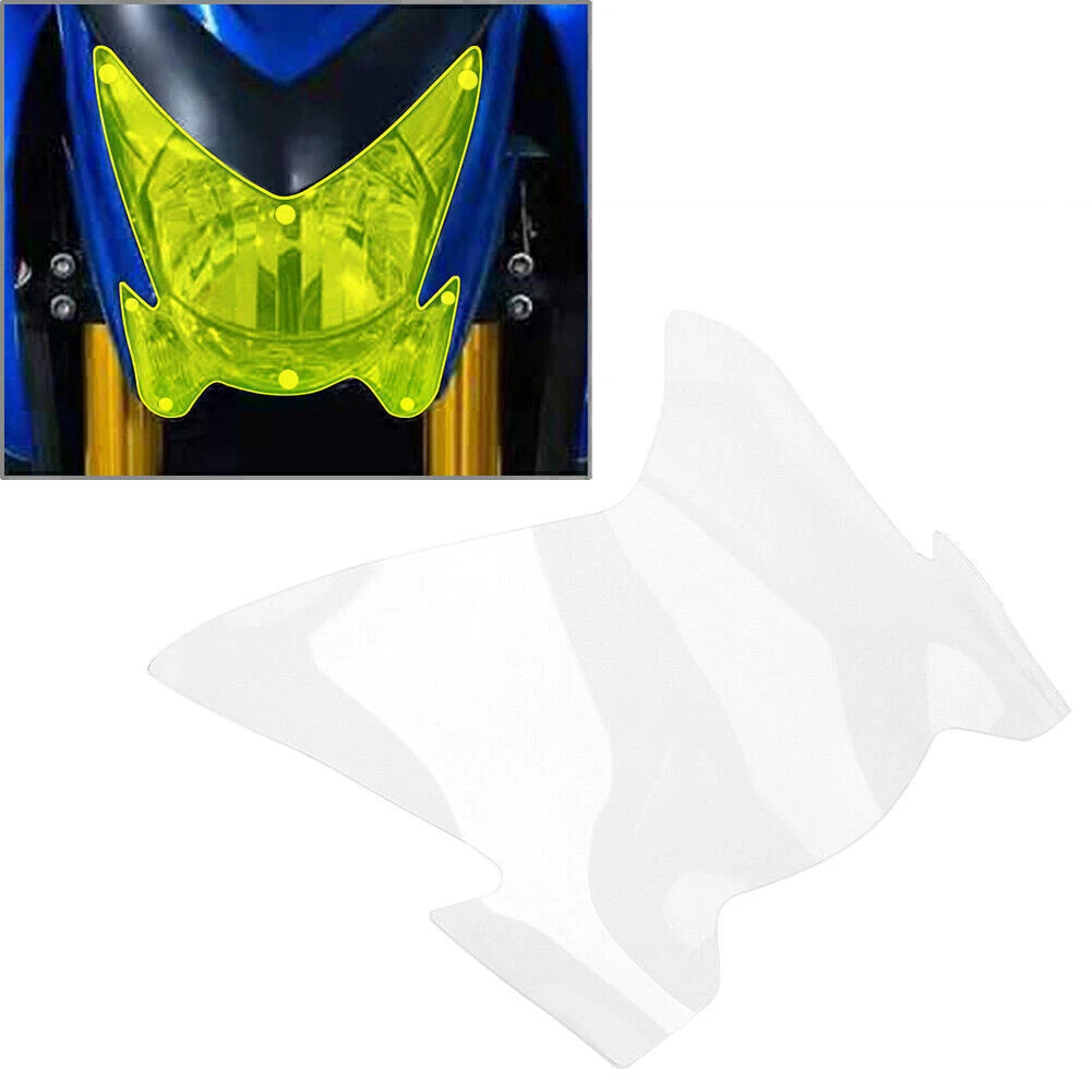 Headlight Guard Shield Lens Cover for Suzuki GSX-S1000 (2017–2021)