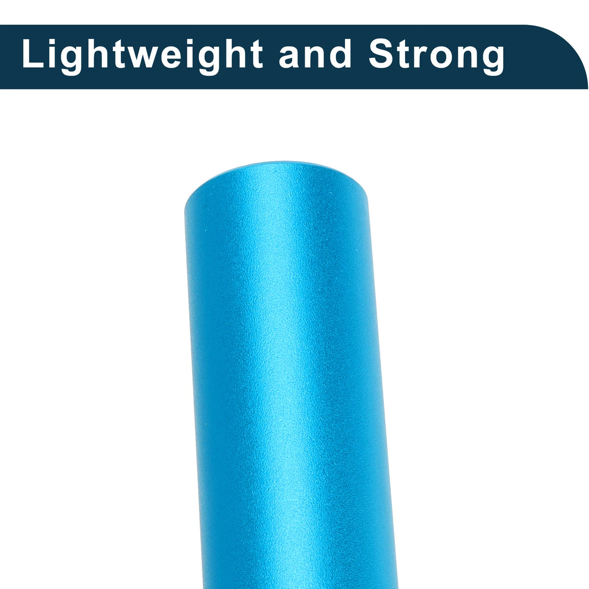 Adjustable Bike Seat Post 28.6x350mm Blue Aluminum Alloy