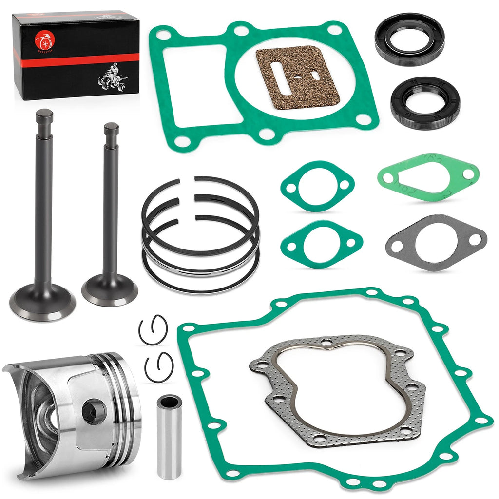 Engine Rebuild Kit with Piston Rings & Valve for Club Car 341cc (1986–1991)