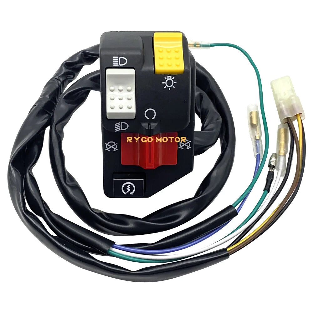 Handlebar Start Stop Kill Light Switch for Honda Recon 250 TRX250 (1997–2001)