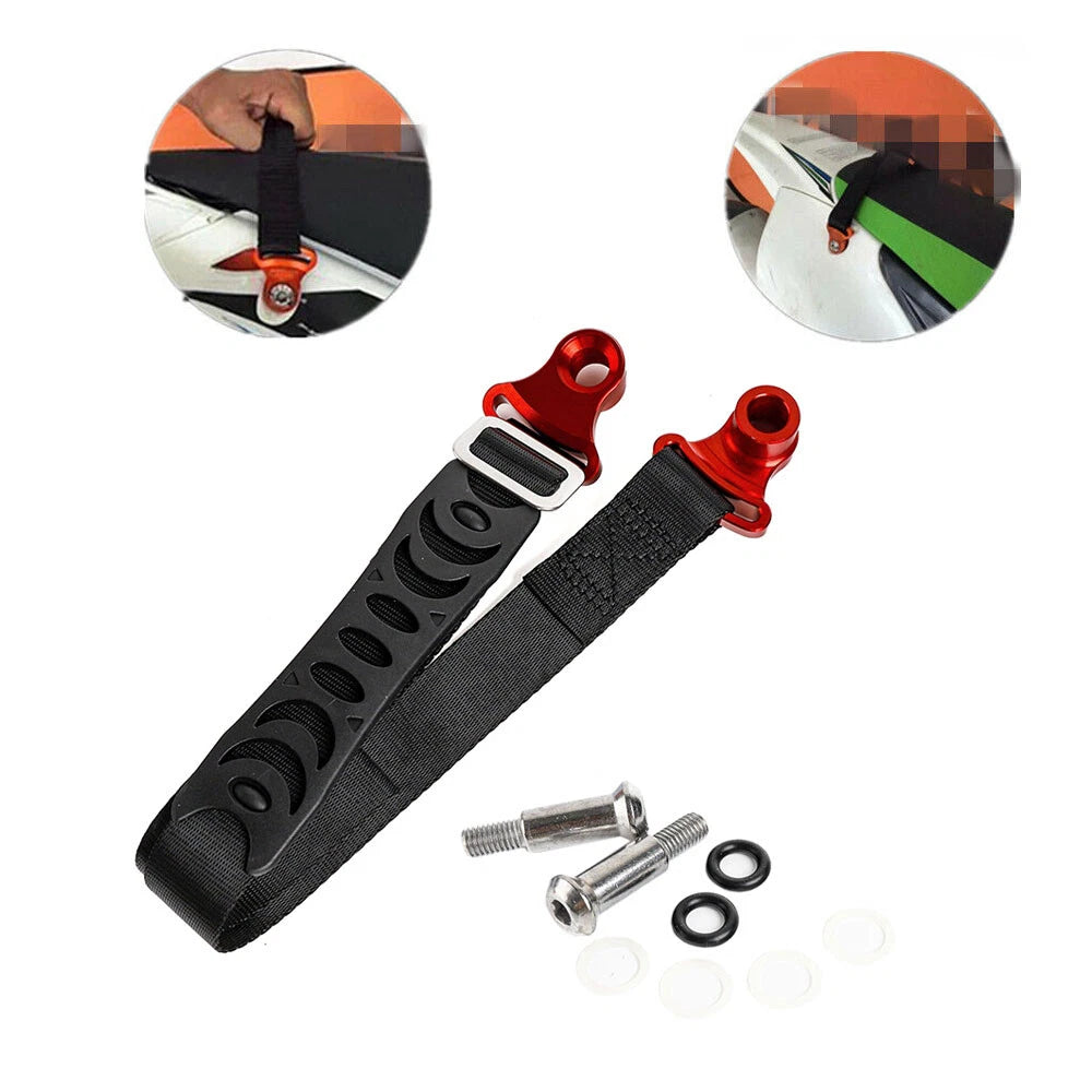 Adjustable Rear Seat Pull Strap for Motorcycle Dirt Bike