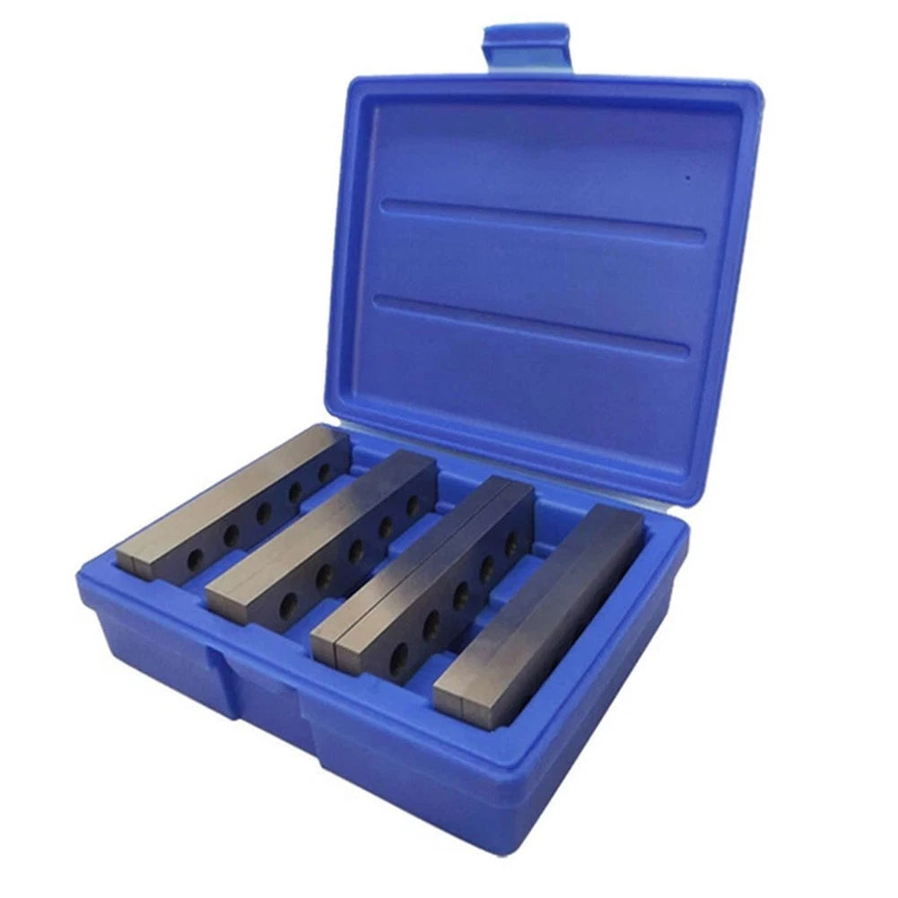 4 Pairs Steel Hardened Parallel Gauges 6 Inch Block Gage for Precision Layout