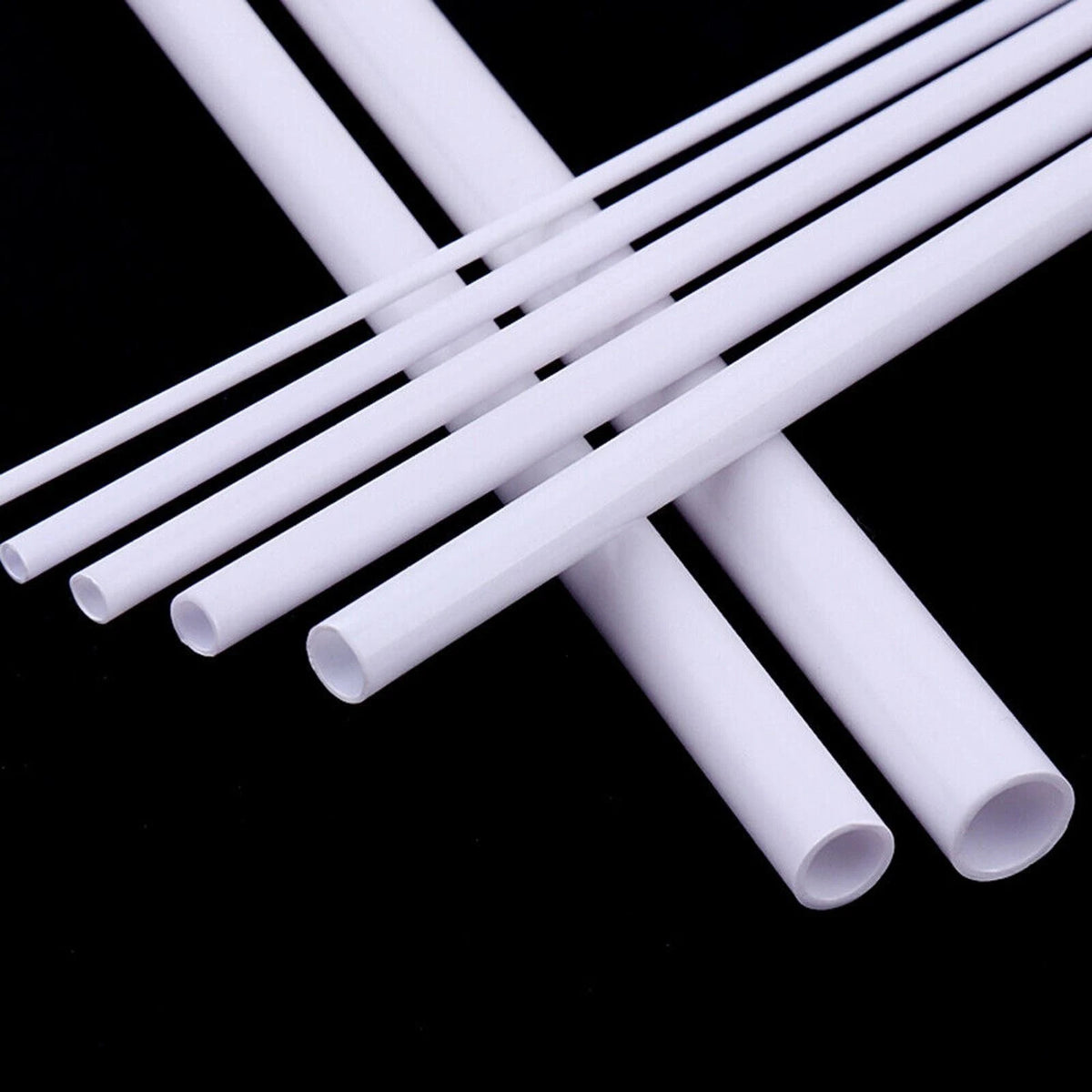 5-Pack ABS Tube Styrene Round Strip Model Sand Table Architecture Tool