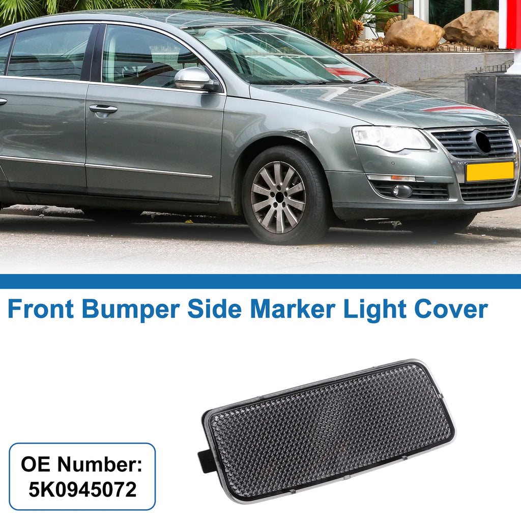 1 Pc Right Front Bumper Side Marker Light Cover for VW GTI MK6 (2010–2014)