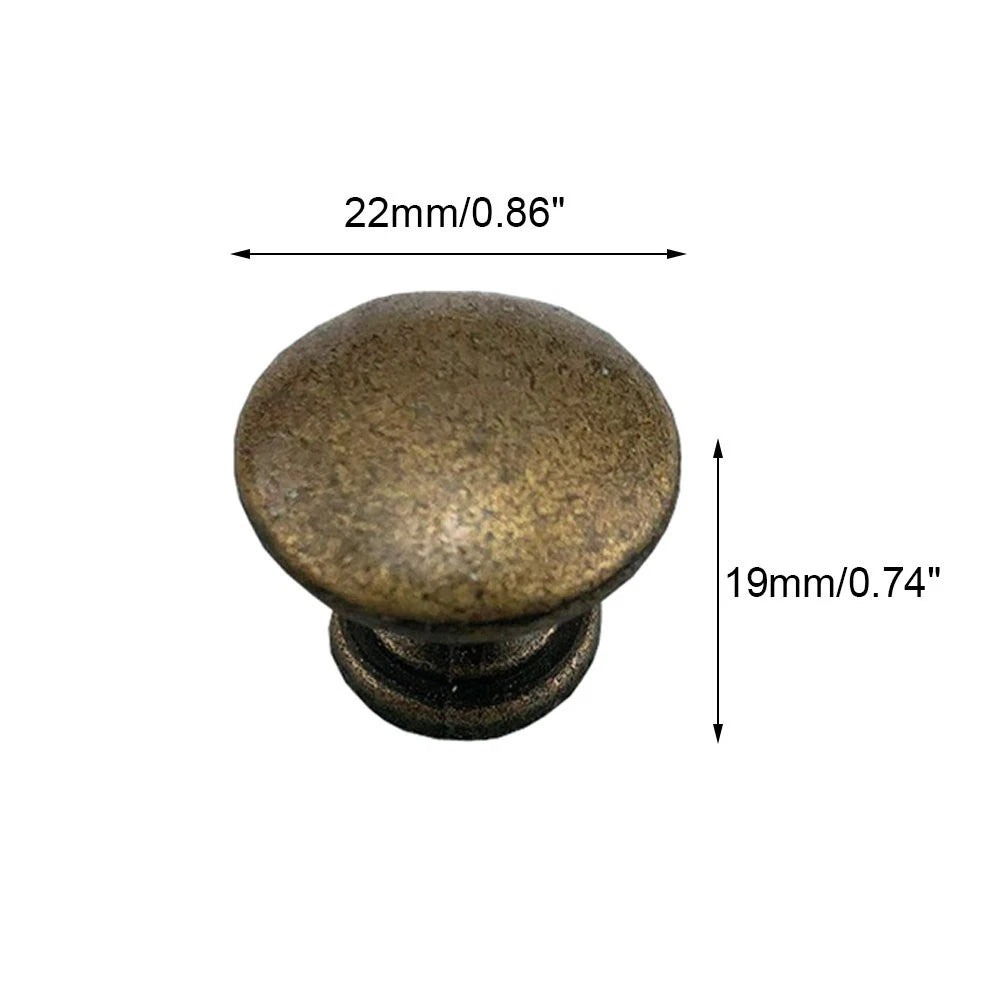 5Pcs Antique Drawer Cabinet Door Knob Pulls