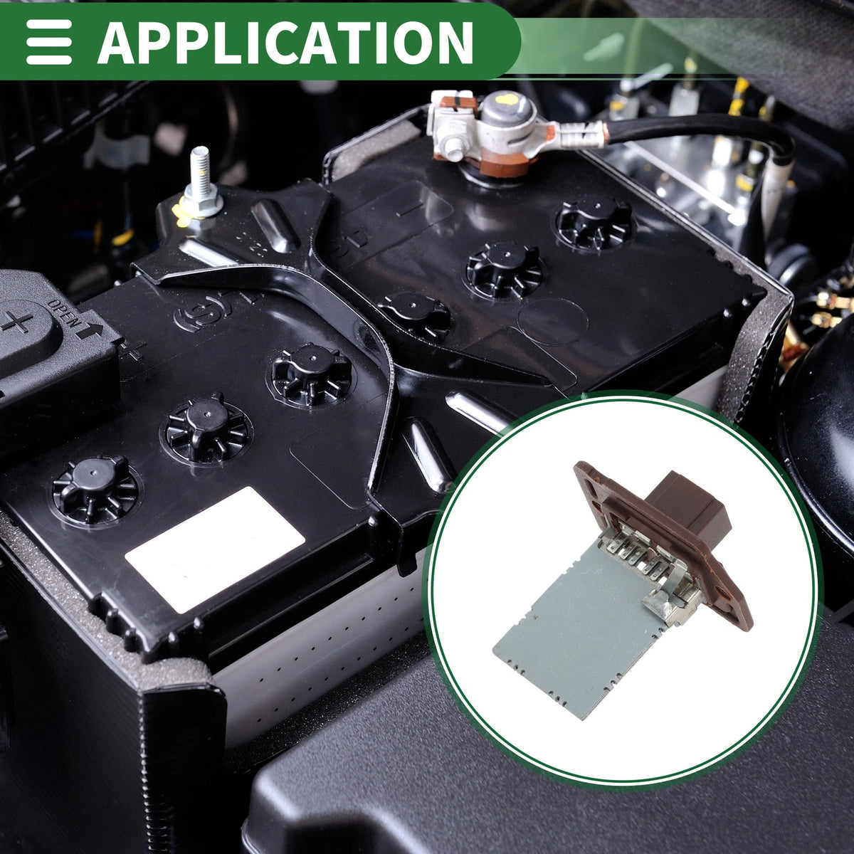 HVAC Blower Motor Resistor for Hyundai Sonata 2005–2008 (MK III)