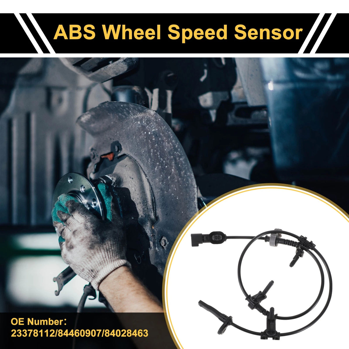 ABS Wheel Speed Sensor No. 23378112 for Cadillac CT6 (2016–2019) Rear Left