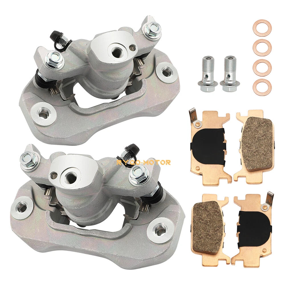 Set of 4 Brake Calipers w/pads for Honda Pioneer 1000 1000-5 (2016–2023)
