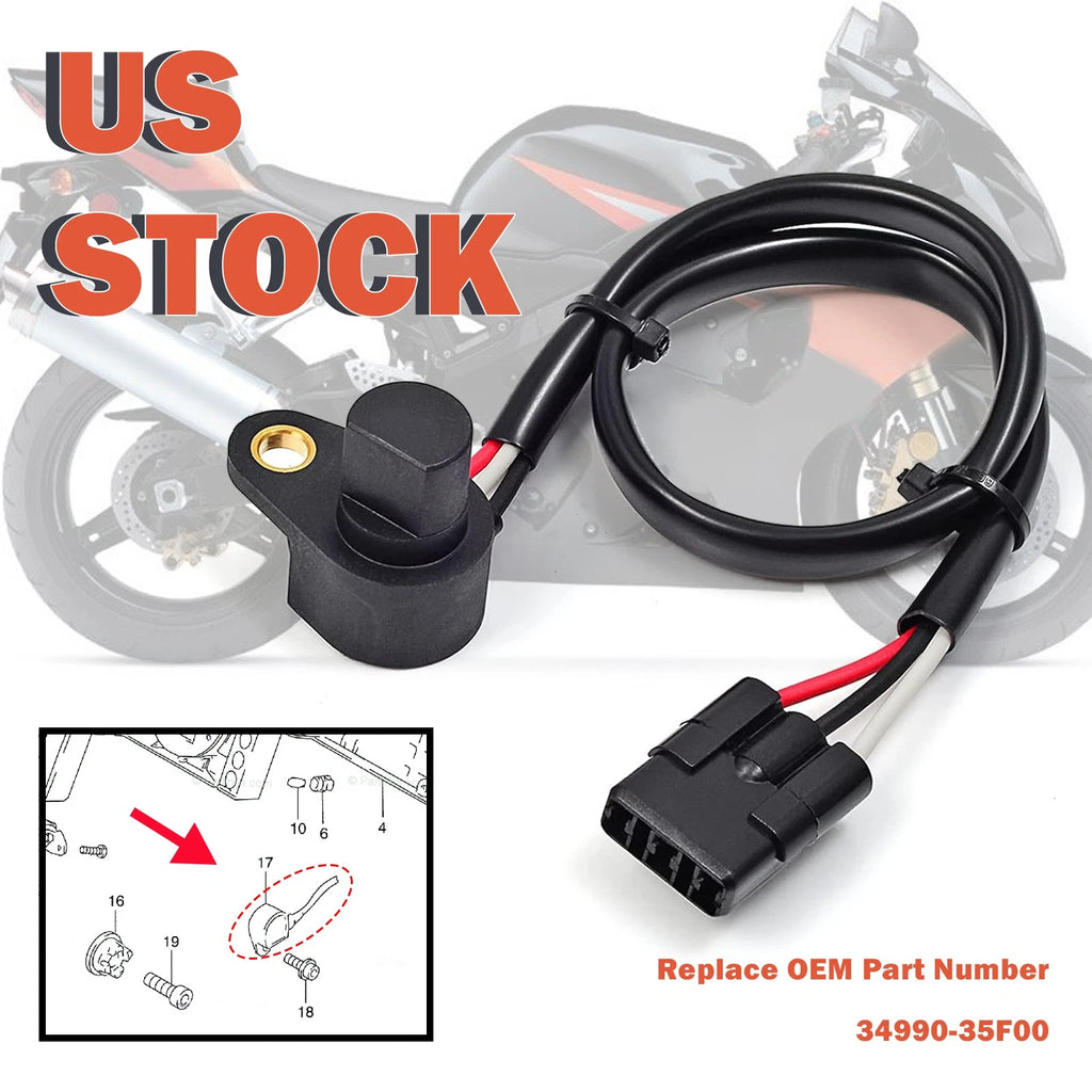 Speed Sensor for Suzuki GSXR1000 (2003–2004) 34990-35F00
