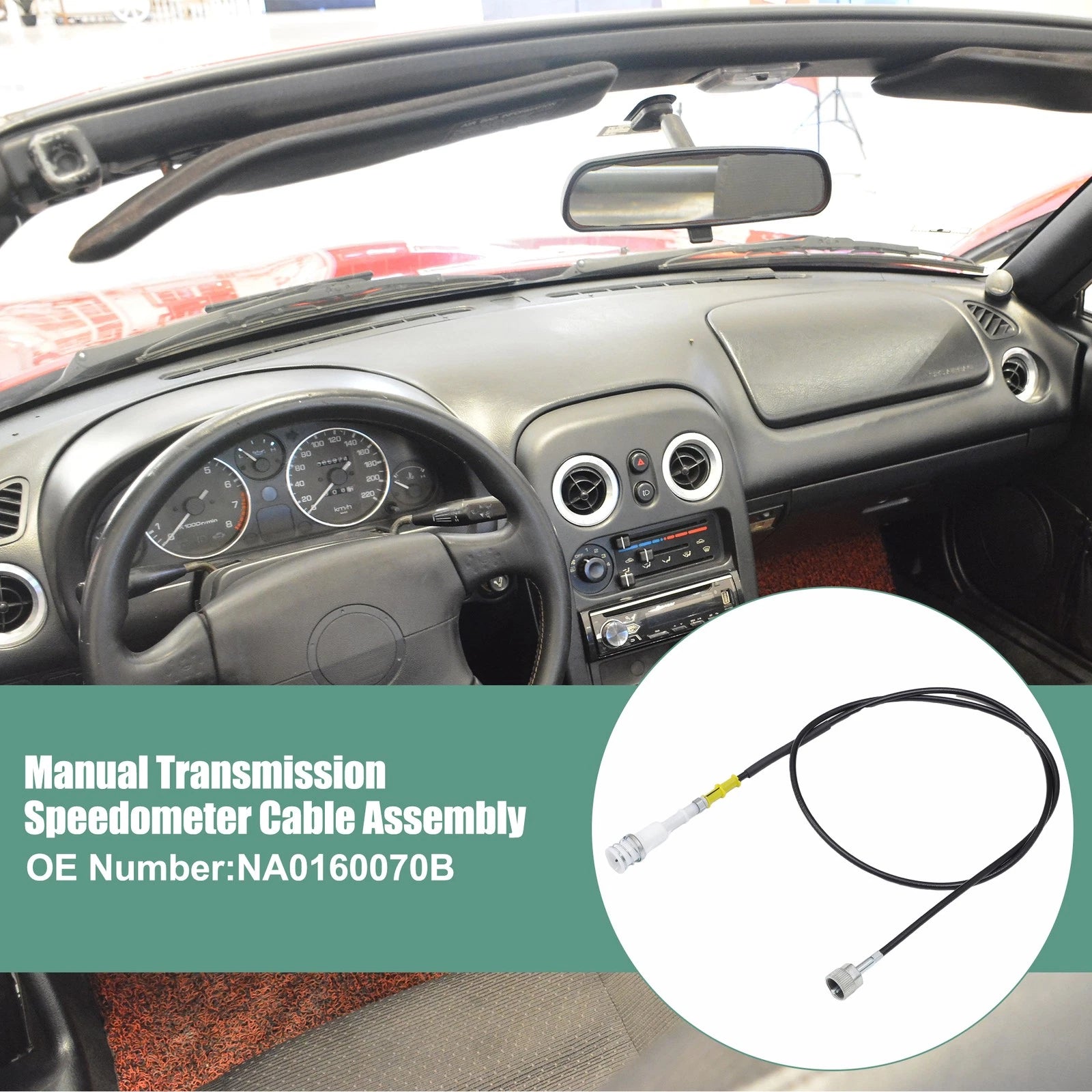 Speedometer Cable Assembly for Mazda Miata (1990–1997)