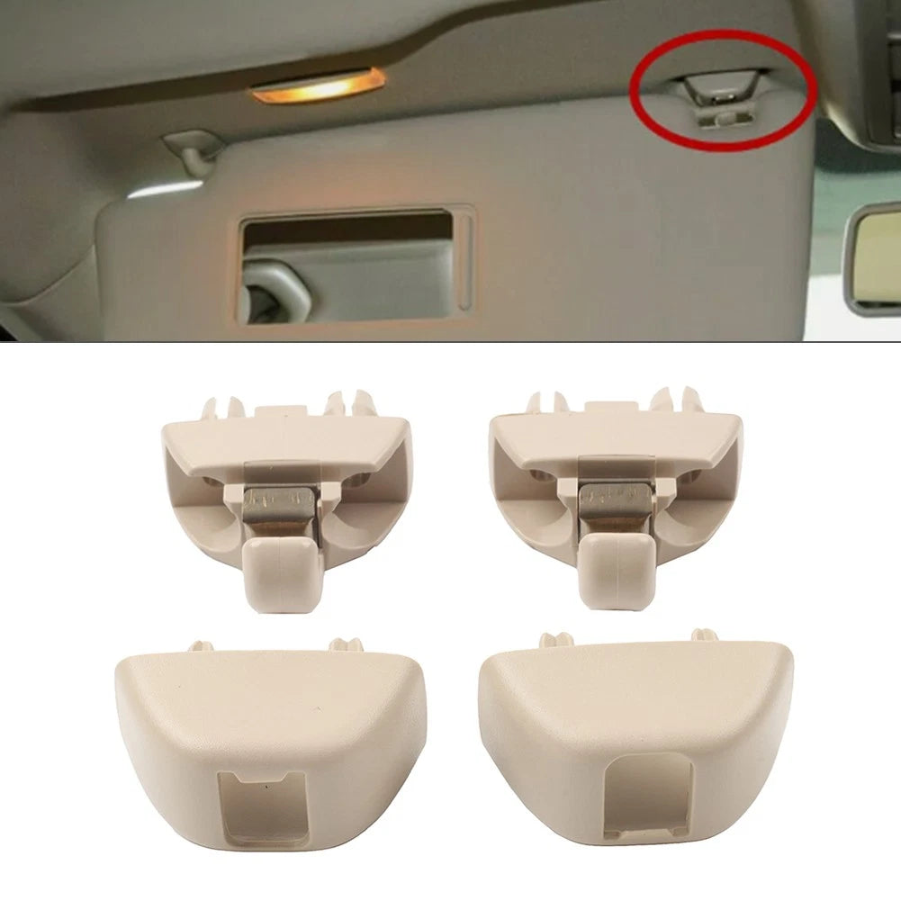 2pcs Sun Visor Support Retainer Hook Clip For Volkswagen Passat For Audi A6 C6