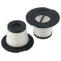 Set of 2 Plastic Replacement Filters for Vacuum Cleaner