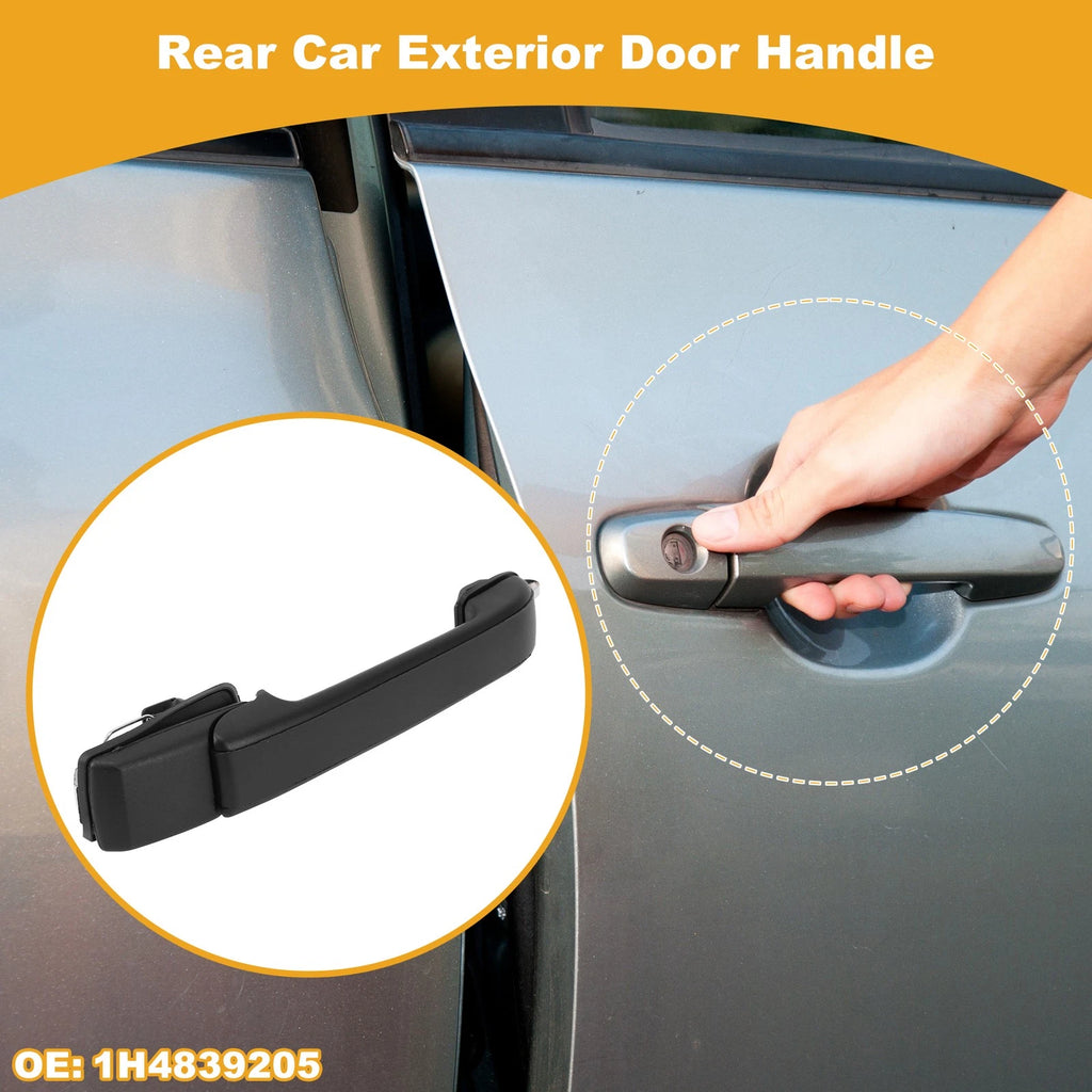 Rear Car Exterior Door Handle Replacement for Volkswagen Jetta (2011–2017)