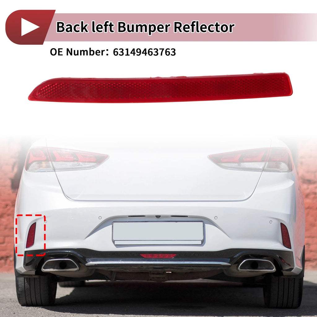 Rear Left Bumper Reflector Replacement for BMW 530i (2021–2023)