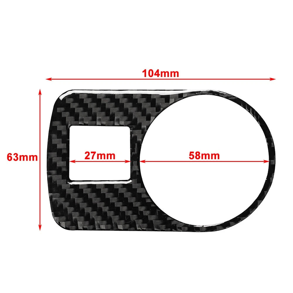 RHD Headlight Switch Button Panel Cover Trim for Audi TT TTS TTRS (2008–2014)
